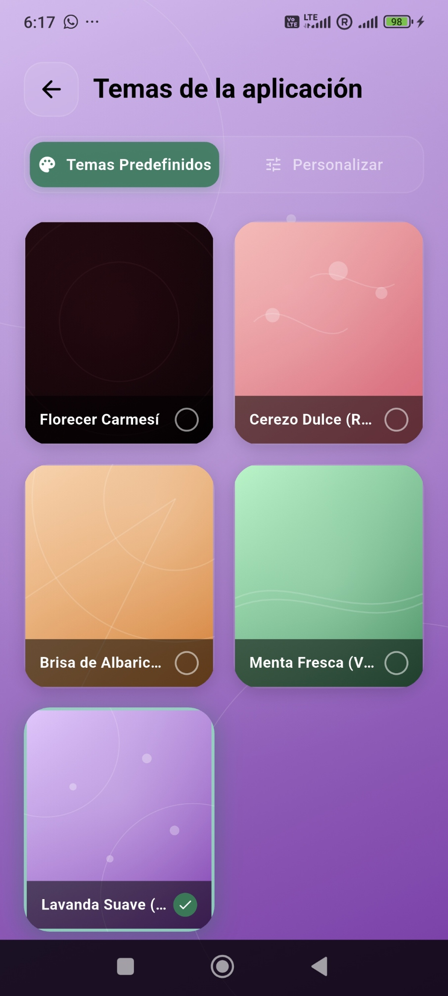 Personalización absoluta